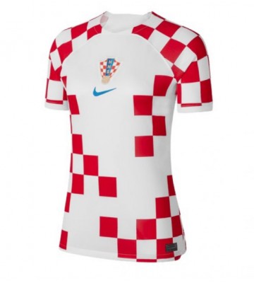 Maillot de foot Croatie Domicile Femmes Monde 2022 Manches Courte